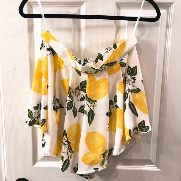 Lemon Patterned Set - Picture 2 of 6
